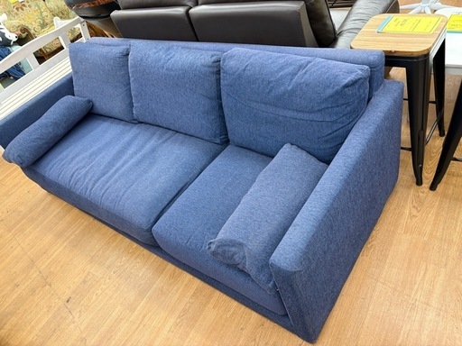 ☆限定SALE20％OFF‪☆値下げしました☆ドリーム荒牧店☆ジモティー割引有‪☆ 3人がけソファ/NVY