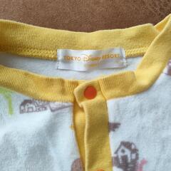 90 Disney プーさん　ロンパースの画像