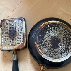 フライパン　卵焼きの画像