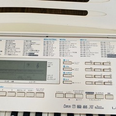 電子キーボード「マイク付き」の画像