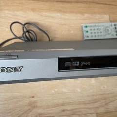 【ジャンク】SONY製CD/DVDプレイヤーDVP-NS53P リモコンRMT-D175J付きの画像