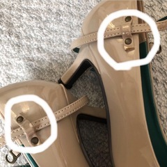 cocue エナメル パンプス 22.5〜23cmの画像