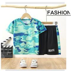 キッズ セットアップ　速乾　 Tシャツ 上下セット 140の画像