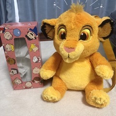 ライオンキング🦁シンバ🦁ぬいぐるみリュック🏰Disney