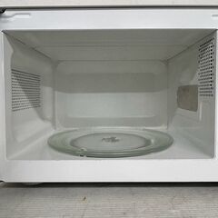 【IRIS OHYAMA】アイリスオーヤマ 電子レンジ KMG-T177-6-W 2020年製 単機能レンジ 動作確認済 ホワイト ターンテーブル 中古家電 Y1163の画像