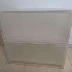 無印良品 ポリプロピレンケース 引出式・横ワイド・深型