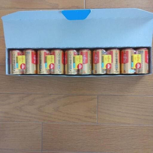 富士通　乾電池　単1　10本セット