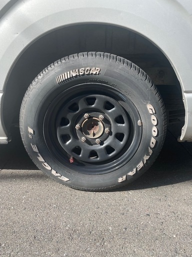 ハイエース　デイトナホイール　タイヤセット225/60R16  
