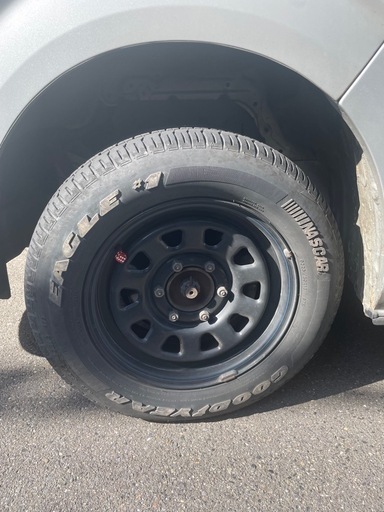 ハイエース　デイトナホイール　タイヤセット225/60R16  