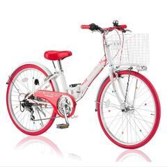 女の子用自転車　中古　屋内保管