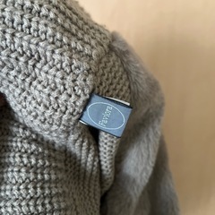 被るマフラーの画像