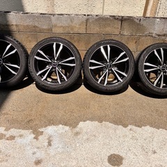 ホンダ CR-Z マスターレーベル 純正17インチ 205/45R17　タイヤ・ホイールセット　
