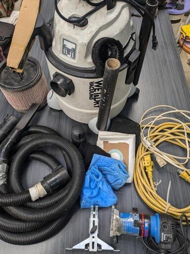 乾湿両用掃除機　集塵機　トリマー　セット