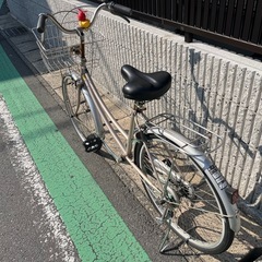 【お取引中】　自転車　ブリヂストン　BRIDGESTONE　ギアなし　ママチャリの画像