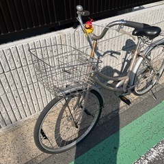 【お取引中】　自転車　ブリヂストン　BRIDGESTONE　ギアなし　ママチャリの画像