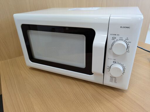 【藤枝】4000円で売ります！美品 23年式 エレソニック 電子レンジ ECG-MW171-60 60Hz専用