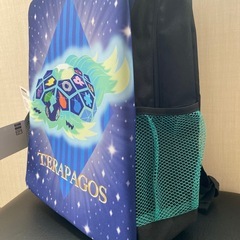 【新品タグ付き】ポケットホンスター　プラチナム雑貨サイドメッシュリュック　テラパゴス　の画像