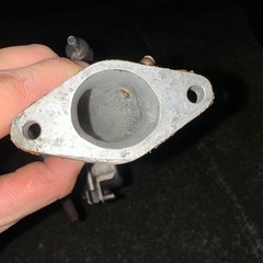 デイトナV100用ビックキャブ取付インマニ(pe24キャブ、延長ワイヤー付き
)の画像