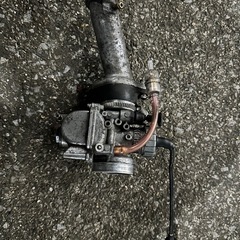 デイトナV100用ビックキャブ取付インマニ(pe24キャブ、延長ワイヤー付き
)の画像