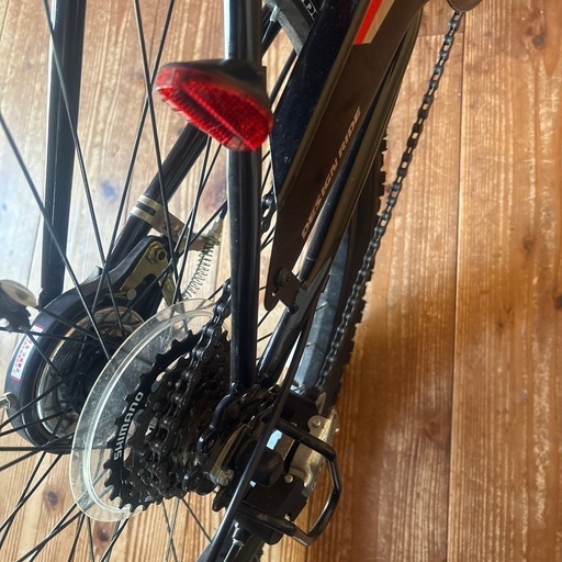 【受け渡し希望者決定】美品★子供自転車あさひドライド24黒　変速あり