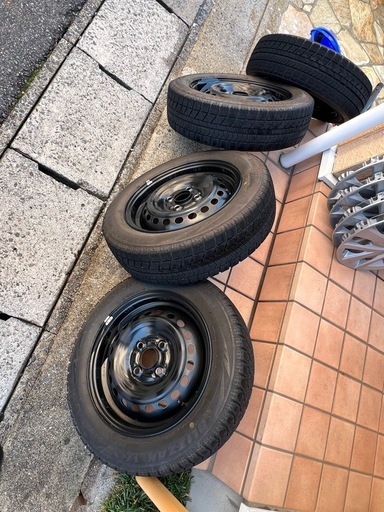 ホンダ用鉄ホイール スタッドレスタイヤ ホンダ純正 スチールホイール 