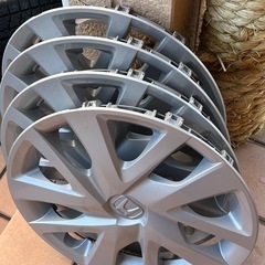 ホンダ用鉄ホイール　スタッドレスタイヤの画像