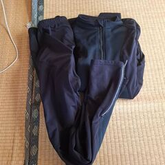 ウェルクルズ　冬用サイクルジャージセットLサイズ