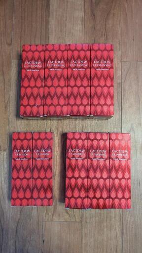 【ヤクルト/ラクトデュウ/未開封】クレンジング・ローション・ウォッシングまとめ売り