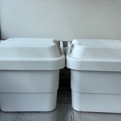 【中古】無印収納ボックス　2個セットの画像