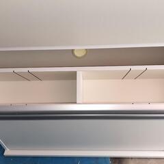 靴箱(シューズラック)　白　キレイ　運搬可(有料)の画像