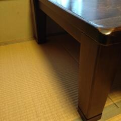 座卓（こたつ付）の画像