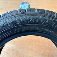 175/65R15　7ｍｍ×4本　グッドイヤースタッドレス　ICENAVI7の画像