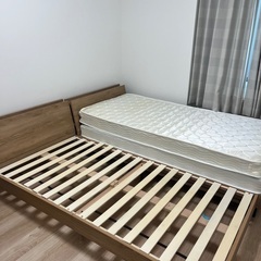 シングベッド2台マット２枚無料でお譲りします