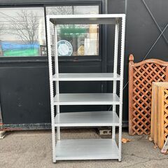 スチールラック ボルトタイプ 5段 全長180cm スチール棚 ...