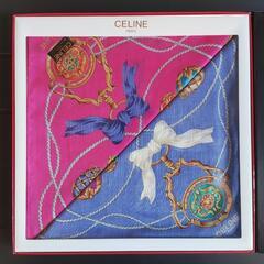 【新品】CELINEハンカチ２枚セット