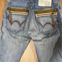 EDWINブルートリップ503ダメージデニム サイズ28の画像