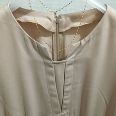 🟣ユナイテッドアローズ　UNITED ARROWS 　春　桜色　薄ピンク　ワンピースの画像