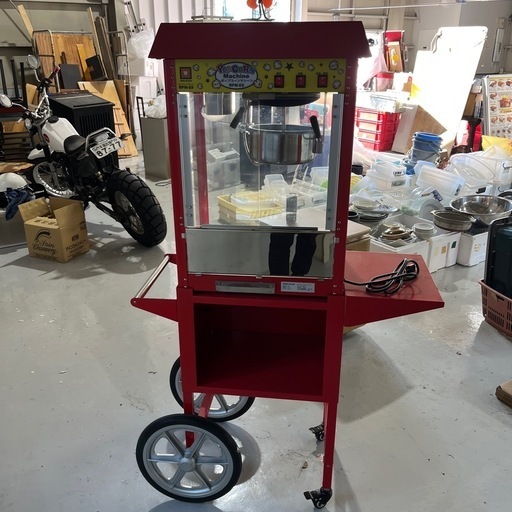レマコム ポップコーンマシーン RPM-E8 動作品