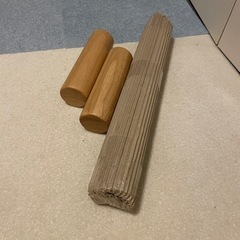 無料でお譲りします！無印良品ベッド用木製脚
