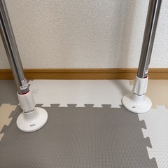 【受け渡し者確定】アイリスオーヤマベランダ物干し の画像