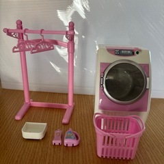 リカちゃん 洗濯機 洗濯セット