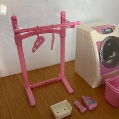 リカちゃん 洗濯機 洗濯セットの画像