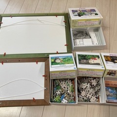 【お値下げ】ジブリ　ジグソーパズル　4点の画像