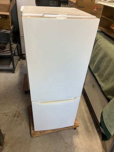 2017年製2ドア冷蔵庫150L/ホワイト/配送設置可能