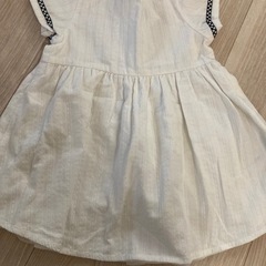 白　ワンピース　90の画像