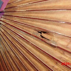 大きな和傘（装飾用）の画像