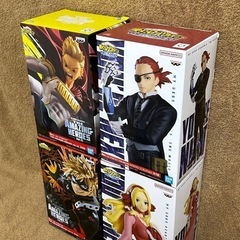 ヒロアカ　フィギュア　4体セット　爆豪　ミリオ　アンナ　ジュリオ　の画像
