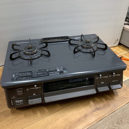 2021年製　パロマ　ガスコンロ　LPガス　IC-S806BM-R