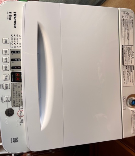 2024年製  Hisense洗濯機