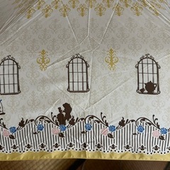 折りたたみ傘　美女と野獣の画像